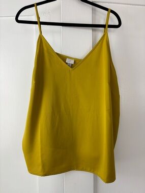 a new day Mustard V-Neck Spaghetti-Strap Cami
